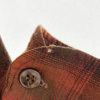 SIR PENDLETON サー ペンドルトン 70's USA製 ボードシャツ ブラウン×オレンジ sizeS 瑞穂店