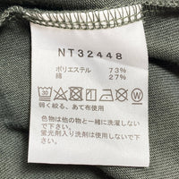 THE NORTH FACE ノースフェイス ロゴプリントTシャツ NT32448 グリーン sizeL 瑞穂店