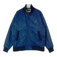 FRED PERRY フレッドペリー キルティング 中綿 ボンバージャケット ネイビー sizeO 瑞穂店