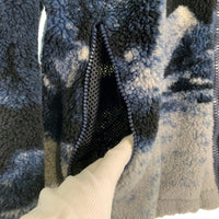 SNS Sneakersnstuff ジップアップ フリース ジャケット ブルー タイダイ Size L 福生店