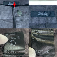 UNDERCOVER アンダーカバー ストレッチデニム ヒザヤブレパンツ チャコールグレー UCS9501 Size 2 福生店