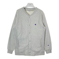 Champion チャンピオン × BEAMS ビームス C8-J026 REVERSE WEAVE スナップカーディガン 青単タグ復刻 グレー sizeM 瑞穂店