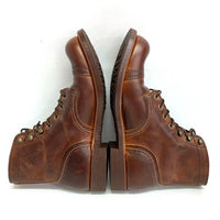 RED WING レッドウィング 8085 Iron Ranger アイアンレンジャー レザーワークブーツ ブラウン 07/21 Size 26.5cm 瑞穂店