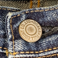 FULLCOUNT フルカウント 1101XX ストレートデニムパンツ ダートフォード ジーンズ インディゴ USED加工 Size 34 福生店