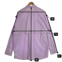 Columbia コロンビア PFG コットン フィッシングシャツ 長袖 ラベンダー Size XL 福生店