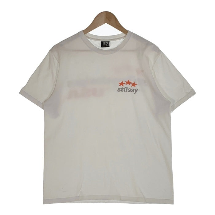 STUSSY ステューシー stussydesigns プリントTシャツ ホワイト