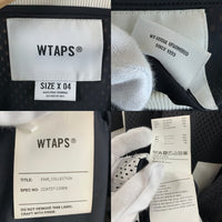 WTAPS ダブルタップス 22AW NETMINDER ネットマインダー メッシュ 長袖 ロングスリーブ シャツ ブラック 222ATDT-CSM06 Size 04 福生店
