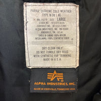ALPHA INDUSTRIES アルファインダストリーズ USA製 90's IDEALジップ N-3B フライトジャケット ボルドー sizeL 瑞穂店