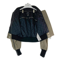 DIESEL ディーゼル バックジップ MA-1 フライトジャケット カーキ sizeXS 瑞穂店