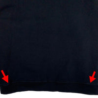 PHAT FARM ファットファーム クルーネックスウェットトレーナー プリント ネイビー Size XL 福生店