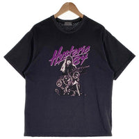 HYSTERIC GLAMOUR ヒステリックグラマー LET’S GO CRAZY ガールプリントTシャツ ブラック 02251CT22 Size XL 福生店