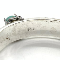 Railen・K ターコイズ 石 12mm シルバーバングル SV925 福生店