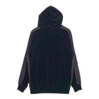 Needles ニードルズ Track Hoody トラックフーディ ベロア プルオーバーパーカー ブラック J0228 Size L 福生店