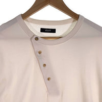 glamb グラム Slash henley neck CS スラッシュヘンリーネック カットソー 半袖 ホワイト GB0221/CS11 Size M 福生店