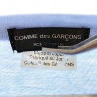 COMME des GARCONS HOMME PLUS コムデギャルソンオムプリュス PA-T019 AD2017 Disco期 異素材切替 Tシャツ ブルー sizeM 瑞穂店