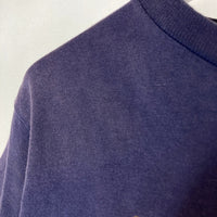 adidas アディダス USA製 万国旗タグ 前後トレフォイル Tシャツ ネイビー sizeL 瑞穂店