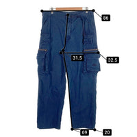 THE NORTH FACE PURPLE LABEL ノースフェイス パープルレーベル Indigo Field Pants インディゴフィールドパンツ ネイビー NT5308N Size 36 福生店