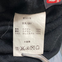 WILD THINGS ワイルドシングス リバーシブル キルティングジャケット 中綿 プリマロフト ブラック グレー WT001N Size M 瑞穂店