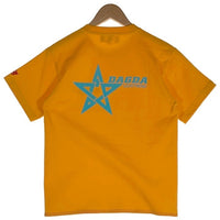 Dagda Leathers ダグダレザーズ プリントTシャツ 袖刺繡 イエロー 旧マッコイ 滝沢氏 1 Size S 福生店