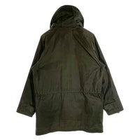 90's Woolrich ウールリッチ オイルドジャケット グリーン USA製 チェック柄ライナー Size M 福生店