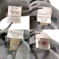 STUSSY ステューシー 刺繍 半袖 ポロシャツ グレー Size M 福生店
