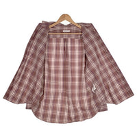 SCYE BASICS サイベーシックス コットン タータンチェック 長袖シャツ MPS-244 Size 38 福生店