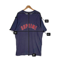 SUPREME シュプリーム 24SS Cracked Arc S/S Tee クラックドアーチロゴ ショートスリーブTシャツ プリント USED加工 ネイビー Size XXL 福生店