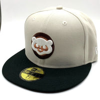 NEWERA ニューエラ THE CAPS ザ キャップス 蓄光 WILD TERROR Chicago Cubs シカゴ カブス 59FIFTY ベースボールキャップ ベージュ ブラウン Size 7 1/2 (59.6cm) 福生店