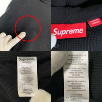 SUPREME シュプリーム 24AW Arc Thermal Zip Up Hooded Sweatshirt アーチロゴ サーマルジップアップ スウェットパーカー ブラック Size XXL 福生店