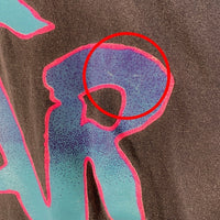 90`s SOME FEAR プリントTシャツ ブラック USA製 Size XL 福生店