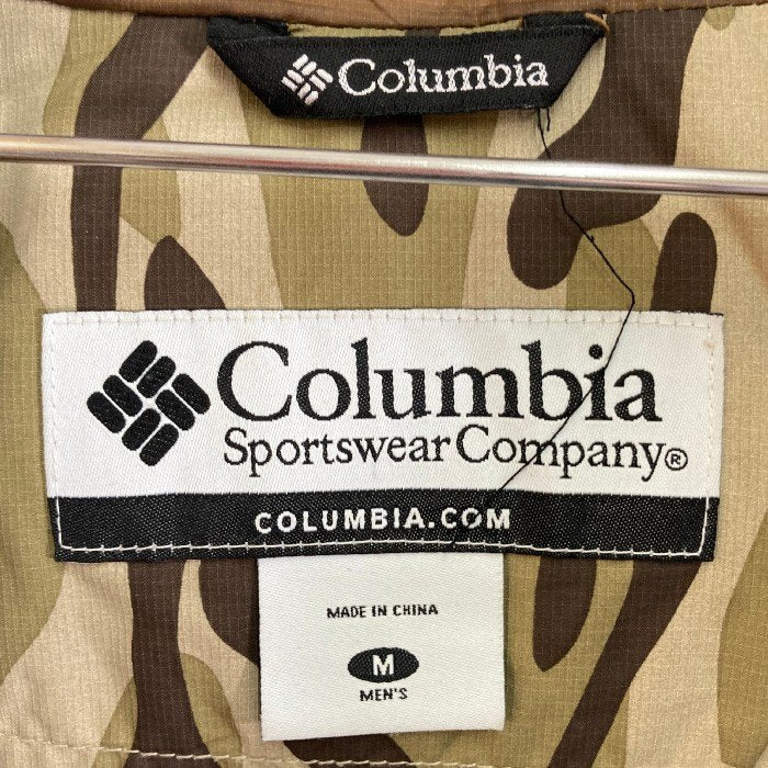 Columbia コロンビア PM5142 迷彩ジャケット ブラウン sizeM