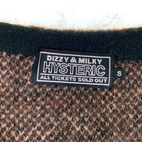 HYSTERIC GLAMOUR ヒステリックグラマー アルパカ混 ニットカーディガン レオパード 02213ND04 Size S 福生店