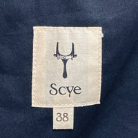 Scye サイ 1214-23098 ショールカラー ジャケット ブラック size38 瑞穂店