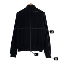 PRADA SPORT プラダスポーツ ハーフジップ プルオーバースウェットトレーナー ラグランスリーブ ブラック Size L 福生店