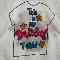 DE LA SOUL デラソウル This Is My De La Soul T shirt プリントTシャツ ホワイト リプリント Size L 福生店