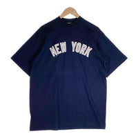 majestic マジェスティック Newyork Yankees ニューヨークヤンキース アーチロゴ MLBP 2001 ネイビー メキシコ製 Size L 福生店