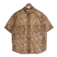 TENDERLOIN テンダーロイン 19SS PE PRINT SHT S/S ペイズリー 半袖 シャツ オレンジ Size S 福生店