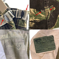 80-90’s TIGER STRIPE PRODUCTS タイガーストライプ コンバットトラウザー カーゴパンツ カモフラージュ ミリタリー USA製 Size M 福生店