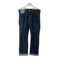 JUNYA WATANABE COMME des GARCONS MAN ジュンヤワタナベ コムデギャルソンマン Levi's リーバイス WZ-P801 AD2009 ギンガムチェック 505 デニムパンツ インディゴ sizeM 瑞穂店