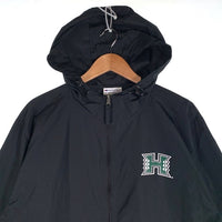 Champion チャンピオン University Of Hawai ハワイ大学 ジップアップナイロンジャケット ブラック Size L 福生店