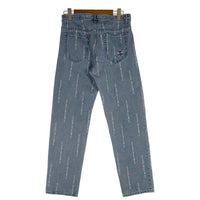 SUPREME シュプリーム 20AW Logo Stripe Jacquard Regular Jean ロゴ ストライプ ジャガード ジーンズ デニムパンツ ライトブルー Size W30 福生店