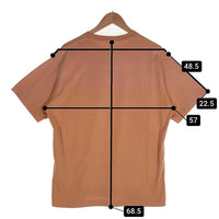 Ron Herman ロンハーマン 無地 半袖 Tシャツ シングルステッチ オレンジ Size M 福生店