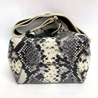 MARC JACOBS マークジェイコブス H650M10SP22 The Bucket Bag バケットバッグ パイソン柄 ブラック 瑞穂店