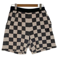 CAPTAINS HELM キャプテンズヘルム 24SS CHECKER SHORT チェッカーフラッグ スウェットショートパンツ ウォッシュ加工 ブラック ホワイト Size L 福生店