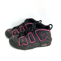 NIKE ナイキ 415082-003 GS Air More Uptempo Black Pink Blast スニーカー ブラック size24cm 瑞穂店