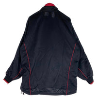 00's adidas アディダス トラックスーツ ハーフジッププルオーバートップ パンツ ジャージ ブラック 日本製 Size XO 福生店