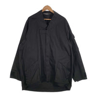 PLUSH コットンリップストップ ジップアップジャケット ミリタリー ハンティング ブラック 結 Yui Size JUMBO 福生店