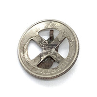 ONE DIME アメリカコイン ホイール トップ フェザー シルバー 銀貨 福生店