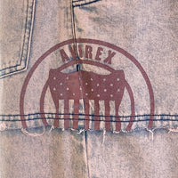 AVIREX アヴィレックス 5111601 25SS CUTTING DENIM PANTS カッティングデニムパンツ ピンク sizeM 瑞穂店
