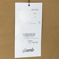 glamb グラム Simon jodhpurs pants シモン ジョセフパンツ ベージュ サルエル GB0118/P01 Size 3 福生店